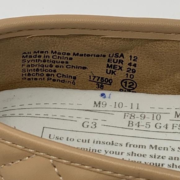 SOLD Brash Taupe Quilted Slip On Sneaker Shoes - Picture 8 of 10